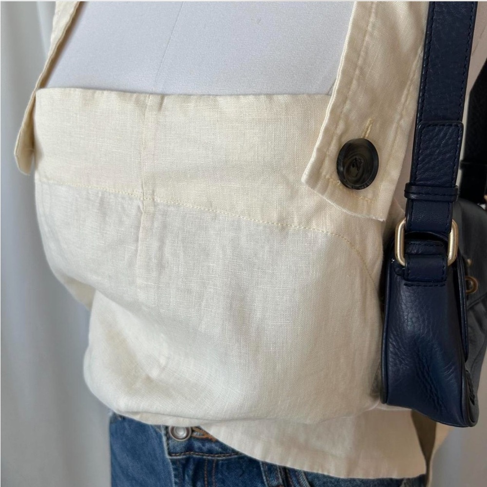 NWT Everlane Apron Linen Tank size 8. - Picture 5 of 8